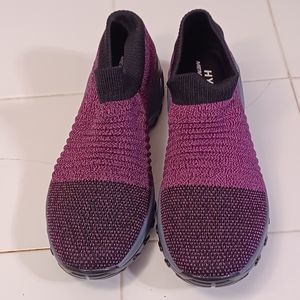 Hyperboost Women's Slip-on Sneakers, Size 9, Purple